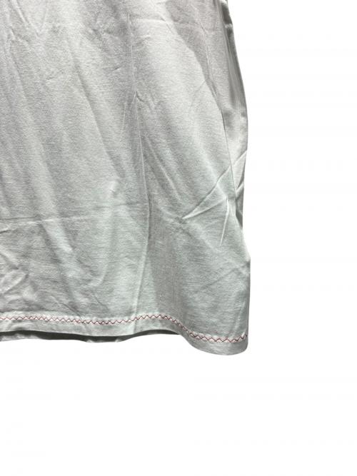 MONCLER（モンクレール）MONCLER (モンクレール) トリコロールステッチTシャツ ホワイト サイズ:Lの古着・服飾アイテム