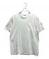 MONCLER（モンクレール）の古着「トリコロールステッチTシャツ」｜ホワイト