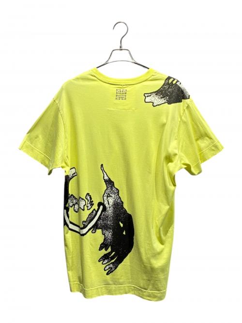 GIVENCHY（ジバンシィ）GIVENCHY (ジバンシィ) Bat Lol Print Oversized T-Shirt 黄緑 サイズ:Mの古着・服飾アイテム