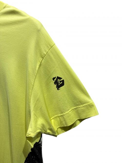 GIVENCHY（ジバンシィ）GIVENCHY (ジバンシィ) Bat Lol Print Oversized T-Shirt 黄緑 サイズ:Mの古着・服飾アイテム