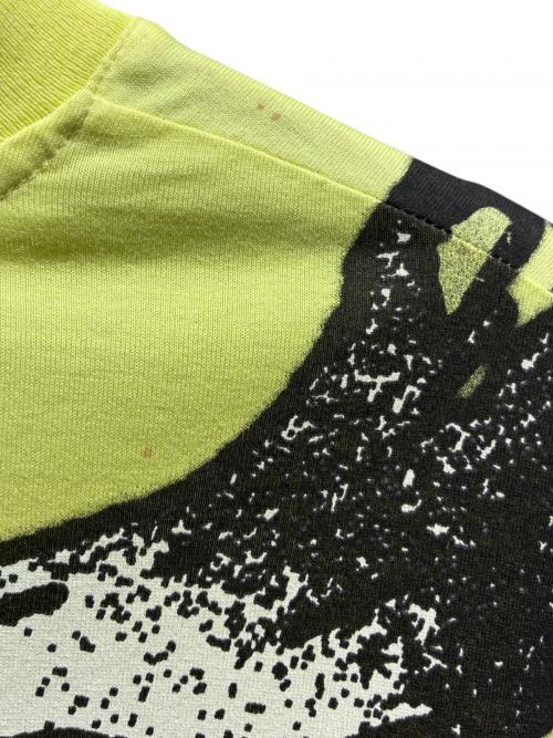 GIVENCHY（ジバンシィ）GIVENCHY (ジバンシィ) Bat Lol Print Oversized T-Shirt 黄緑 サイズ:Mの古着・服飾アイテム