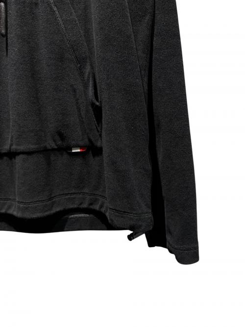 MONCLER（モンクレール）MONCLER (モンクレール) コットンパイルパーカー/F10918G71900 V8119 ブラック サイズ:Lの古着・服飾アイテム