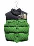 GUCCI（グッチ）の古着「THE NORTH FACE×GUCCI パデットダウンベスト 中綿ダウンベスト」｜グリーン