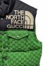 GUCCI (グッチ) THE NORTH FACE (ザ ノース フェイス) THE NORTH FACE×GUCCI パデットダウンベスト 中綿ダウンベスト グリーン サイズ:XS：200000円