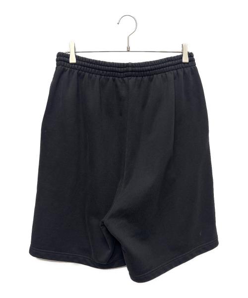 BALENCIAGA（バレンシアガ）BALENCIAGA (バレンシアガ) ロゴスウェットハーフパンツ ブラック サイズ:XXSの古着・服飾アイテム