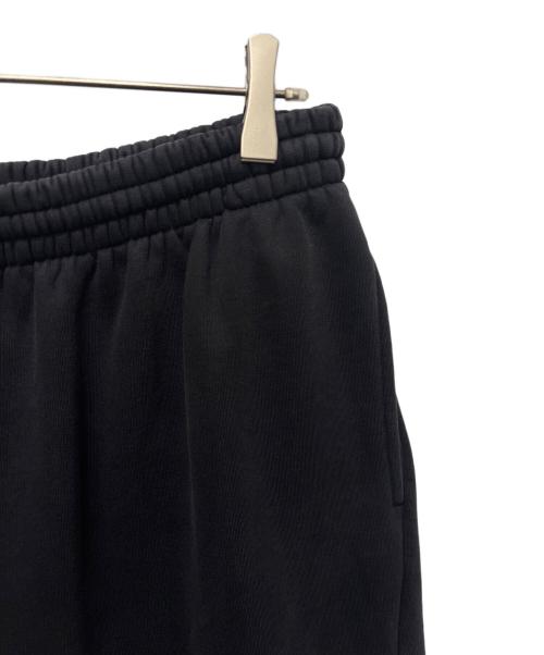 BALENCIAGA（バレンシアガ）BALENCIAGA (バレンシアガ) ロゴスウェットハーフパンツ ブラック サイズ:XXSの古着・服飾アイテム