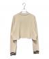 PRADA (プラダ) クロップドロゴスウェット アイボリー サイズ:M：100000円