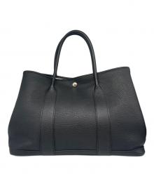 HERMES（エルメス）の古着「ガーデンパーティ PM」｜ブラック