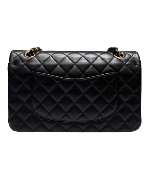 CHANEL（シャネル）CHANEL (シャネル) チェーンショルダーダブルフラップバッグ/マトラッセ25 ブラック サイズ:25の古着・服飾アイテム