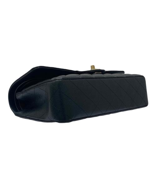 CHANEL（シャネル）CHANEL (シャネル) マトラッセ25/Wフラップチェーンショルダーバッグ ブラック サイズ:25の古着・服飾アイテム