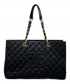 CHANELシャネル）の古着「GST XL トートバッグ」｜ブラック