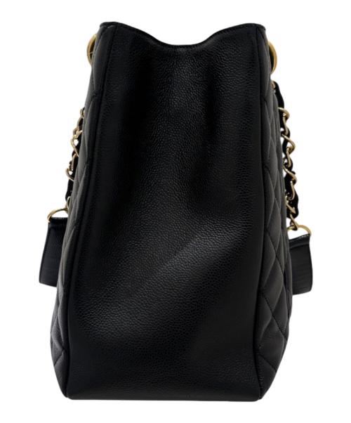 CHANEL（シャネル）CHANEL (シャネル) GST XL トートバッグ ブラックの古着・服飾アイテム