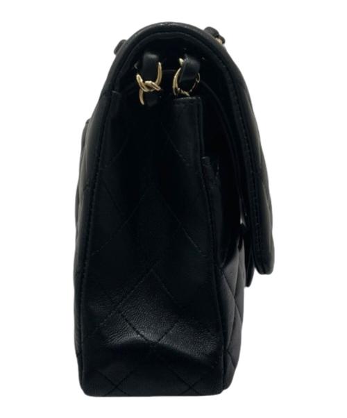 CHANEL（シャネル）CHANEL (シャネル) Wフラップ マトラッセ25 ブラック サイズ:25の古着・服飾アイテム