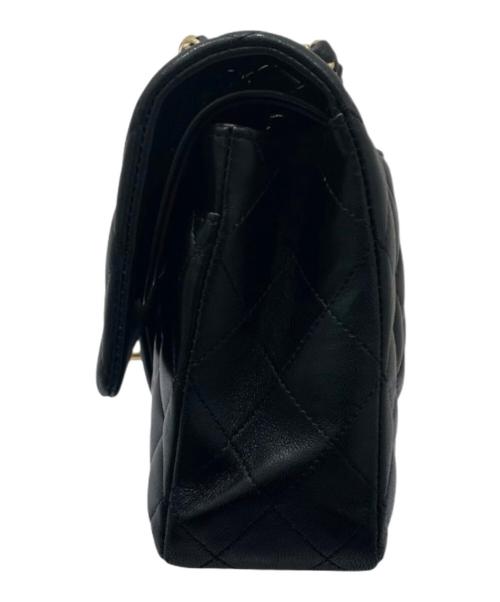 CHANEL（シャネル）CHANEL (シャネル) Wフラップ マトラッセ25 ブラック サイズ:25の古着・服飾アイテム