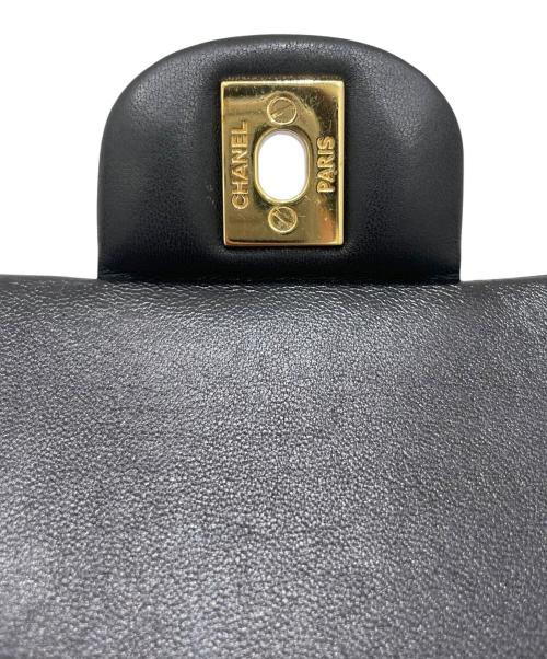 CHANEL（シャネル）CHANEL (シャネル) Wフラップ マトラッセ25 ブラック サイズ:25の古着・服飾アイテム