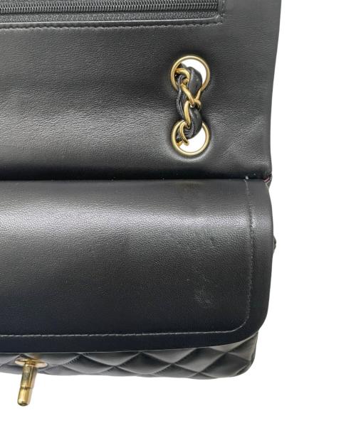 CHANEL（シャネル）CHANEL (シャネル) Wフラップ マトラッセ25 ブラック サイズ:25の古着・服飾アイテム