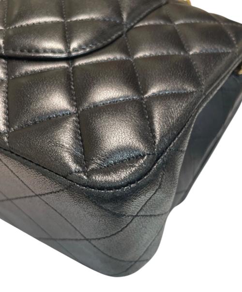 CHANEL（シャネル）CHANEL (シャネル) Wフラップ マトラッセ25 ブラック サイズ:25の古着・服飾アイテム