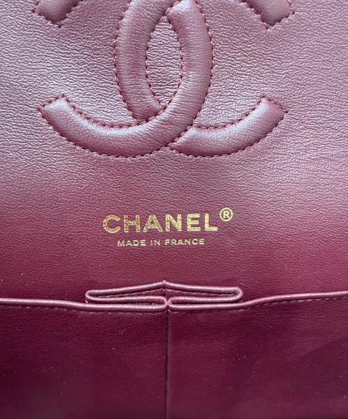 CHANEL（シャネル）CHANEL (シャネル) Wフラップ マトラッセ25 ブラック サイズ:25の古着・服飾アイテム