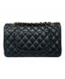 CHANEL (シャネル) Wフラップ マトラッセ25 ブラック サイズ:25：1100000円