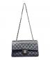 CHANEL (シャネル) Classic Matelassé Bag マトラッセ25 Ｗフラップチェーンショルダーバッグ ブラック サイズ:25：800000円