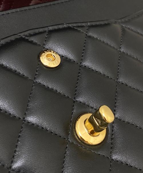 CHANEL（シャネル）CHANEL (シャネル) マトラッセ25/チェーンショルダーバッグ ブラック サイズ:25の古着・服飾アイテム