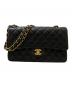 CHANEL（シャネル）の古着「マトラッセ25/チェーンショルダーバッグ」｜ブラック