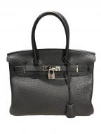 HERMESエルメス）の古着「Birkin 30 バーキン 30/トゴ/ブラック/□R刻印：2014年製造/シルバー金具」｜ブラック