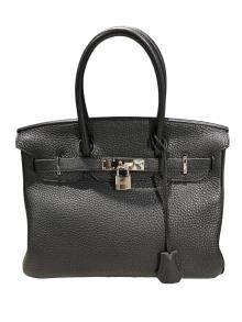 HERMES（エルメス）の古着「Birkin 30 バーキン 30/トゴ/ブラック/□R刻印：2014年製造/シルバー金具」｜ブラック