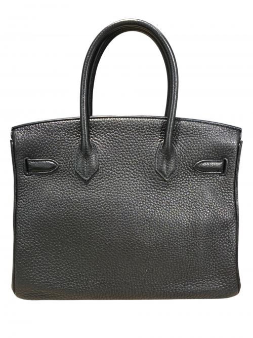 HERMES（エルメス）HERMES (エルメス) Birkin 30 バーキン 30/トゴ/ブラック/□R刻印：2014年製造/シルバー金具 ブラック サイズ:30の古着・服飾アイテム