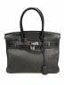 HERMES（エルメス）の古着「Birkin 30 バーキン 30/トゴ/ブラック/□R刻印：2014年製造/シルバー金具」｜ブラック