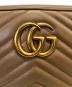 中古・古着 GUCCI (グッチ) GGマーモントチェーンショルダーバッグ ピンク：170000円