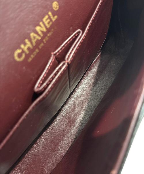 CHANEL（シャネル）CHANEL (シャネル) Matelassé 25/マトラッセ25/Double Flap Chain Shoulder Bag/Wフラップチェーンショルダーバッグ ブラック サイズ:25の古着・服飾アイテム