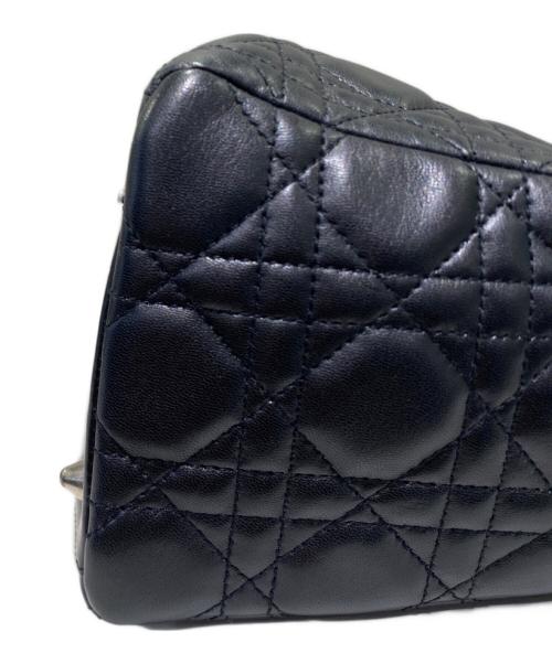 Christian Dior（クリスチャン ディオール）Christian Dior (クリスチャン ディオール) レディディオールミディアム ブラック サイズ:ミディアムの古着・服飾アイテム