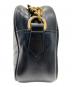 中古・古着 GUCCI (グッチ) GGマーモントショルダーバッグ ブラック：160000円