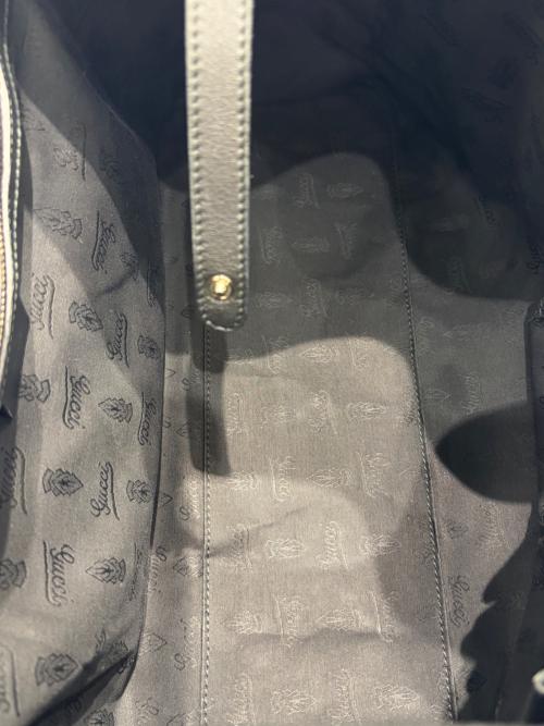 GUCCI（グッチ）GUCCI (グッチ) GGツインズトートバッグ グッチシマ ブラック サイズ:-の古着・服飾アイテム