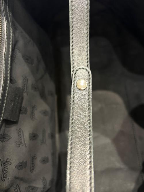 GUCCI（グッチ）GUCCI (グッチ) GGツインズトートバッグ グッチシマ ブラック サイズ:-の古着・服飾アイテム