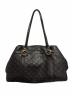 GUCCI (グッチ) GGツインズトートバッグ グッチシマ ブラック サイズ:-：100000円