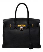 HERMESエルメス）の古着「Birkin 30 バーキン 30/トゴ/ブラック/□F刻印：2002年製造/ゴールド金具」｜ブラック
