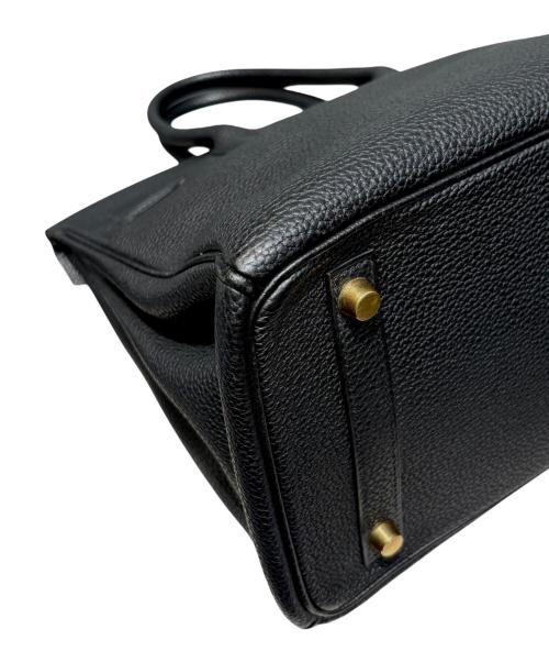 HERMES（エルメス）HERMES (エルメス) Birkin 30 バーキン 30/トゴ/ブラック/□F刻印：2002年製造/ゴールド金具 ブラック サイズ:30の古着・服飾アイテム