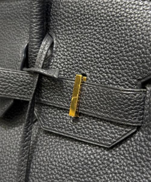 HERMES（エルメス）HERMES (エルメス) Birkin 30/バーキン 30/トゴ/ブラック/□F刻印：2002年製造/ゴールド金具 ブラック サイズ:30の古着・服飾アイテム
