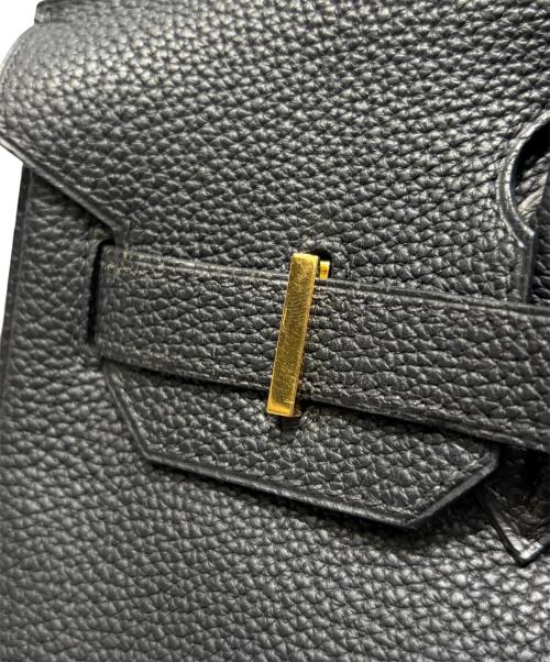 HERMES（エルメス）HERMES (エルメス) Birkin 30 バーキン 30/トゴ/ブラック/□F刻印：2002年製造/ゴールド金具 ブラック サイズ:30の古着・服飾アイテム
