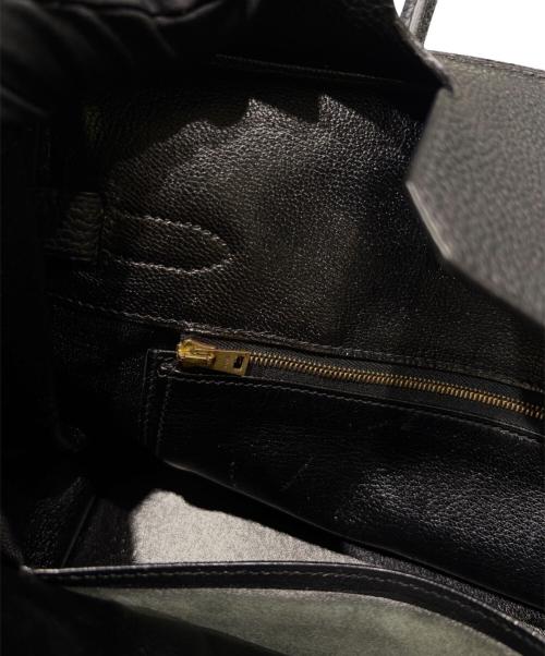 HERMES（エルメス）HERMES (エルメス) Birkin 30/バーキン 30/トゴ/ブラック/□F刻印：2002年製造/ゴールド金具 ブラック サイズ:30の古着・服飾アイテム