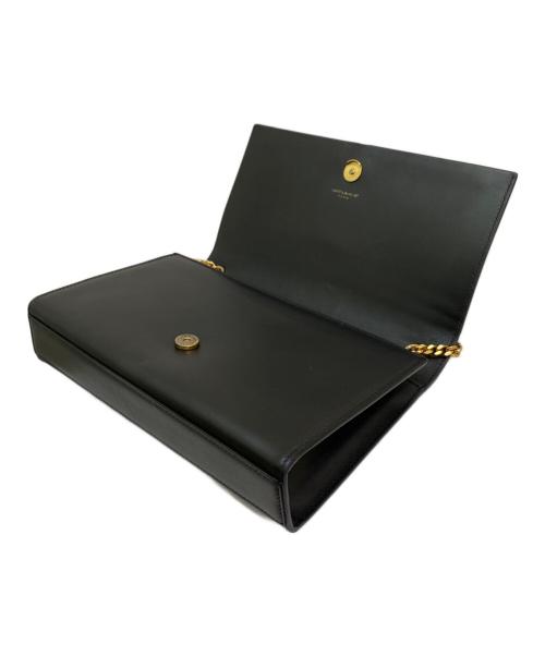 Saint Laurent Paris（サンローランパリ）Saint Laurent Paris (サンローランパリ) タッセルチェーンショルダーバッグ ブラックの古着・服飾アイテム