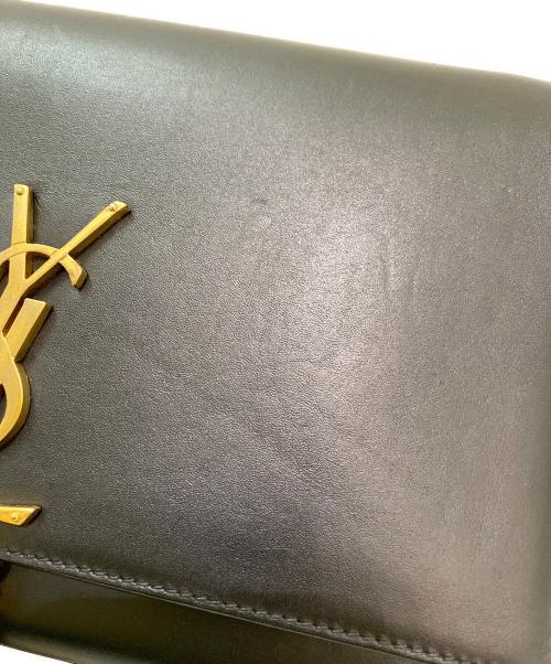 Saint Laurent Paris（サンローランパリ）Saint Laurent Paris (サンローランパリ) タッセルチェーンショルダーバッグ ブラックの古着・服飾アイテム