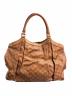 GUCCI (グッチ) スーキーハンドバッグ 211943 グッチシマ メタリックブラウン サイズ:-：120000円
