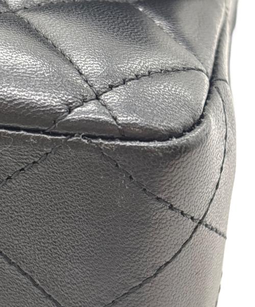 CHANEL（シャネル）CHANEL (シャネル) マトラッセ25/Wフラップチェーンショルダーバッグ ブラック サイズ:25の古着・服飾アイテム