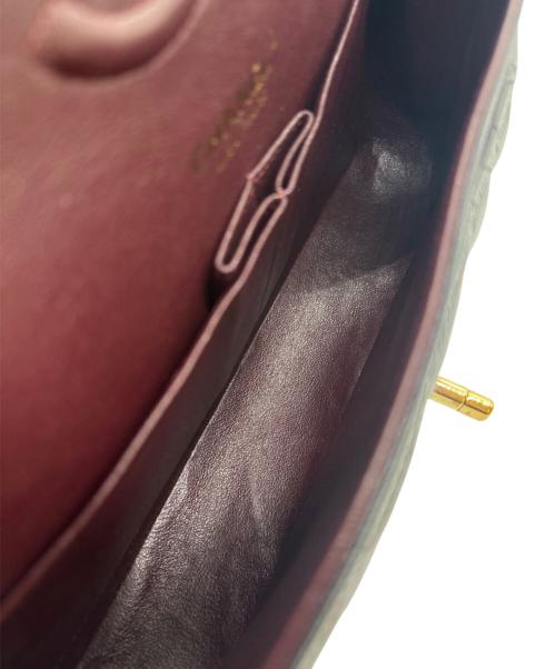 CHANEL（シャネル）CHANEL (シャネル) マトラッセ25/Wフラップチェーンショルダーバッグ ブラック サイズ:25の古着・服飾アイテム