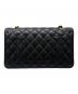CHANEL (シャネル) マトラッセ25/Wフラップチェーンショルダーバッグ ブラック サイズ:25：1400000円