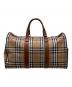 BURBERRY (バーバリー) ノヴァチェックボストンバッグ ベージュ：80000円