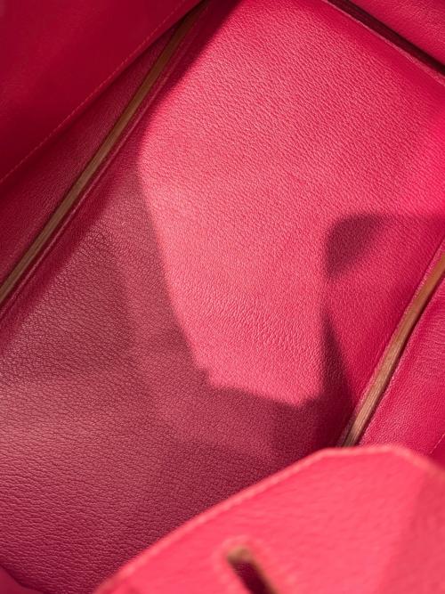 HERMES（エルメス）HERMES (エルメス) Birkin 35 バーキン 35/トゴ/	ルージュ グルナディーヌ/シルバー金具/T刻印/2015年製 ルージュ グルナディーヌ サイズ:35の古着・服飾アイテム
